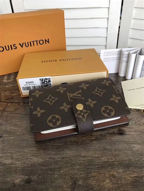 louis vuitton checkbook cover replica|louis vuitton pocket agenda cover.